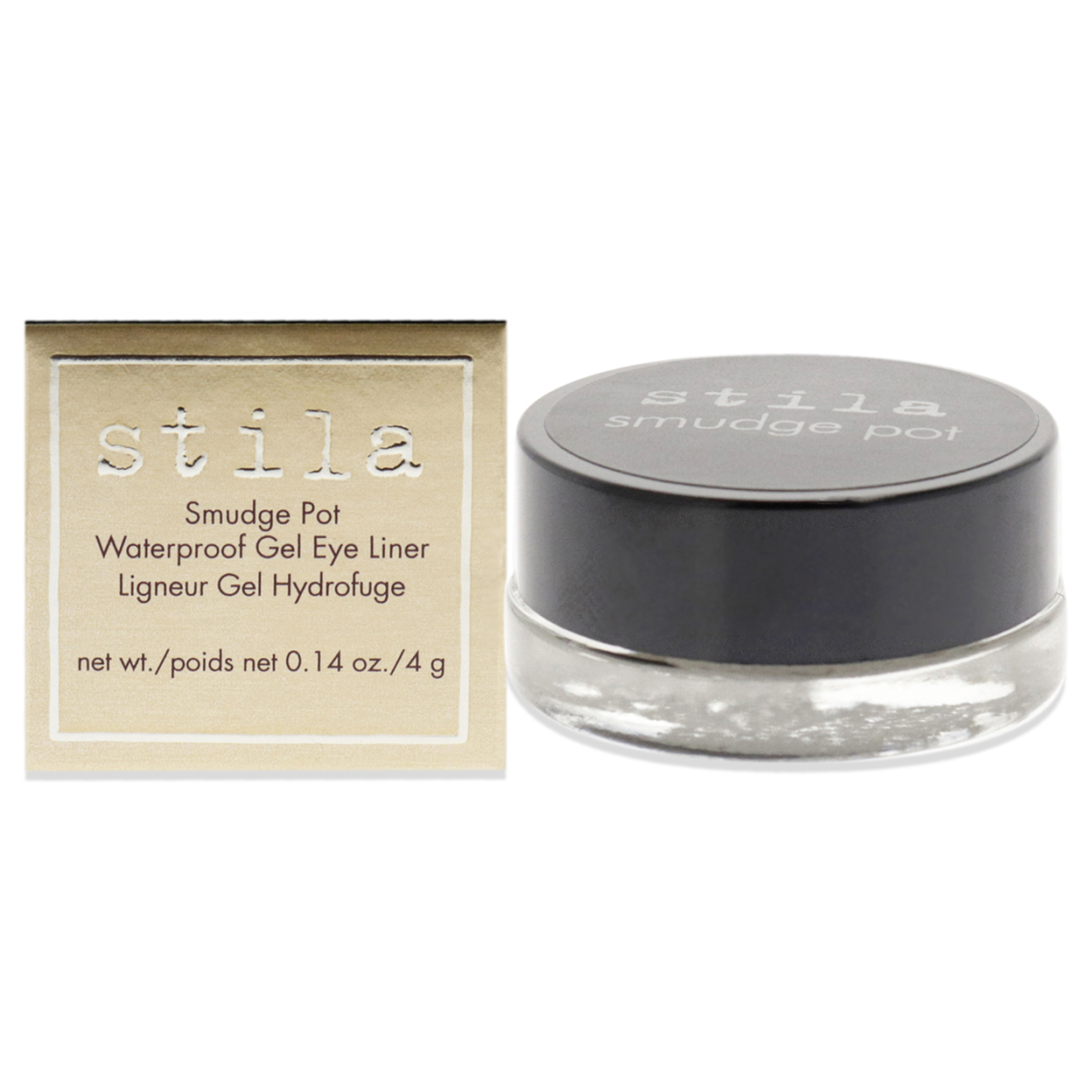 Stila Women COSMETIC Smudge Pots Waterproof Gel Eye Liner - Black 0.14 Oz