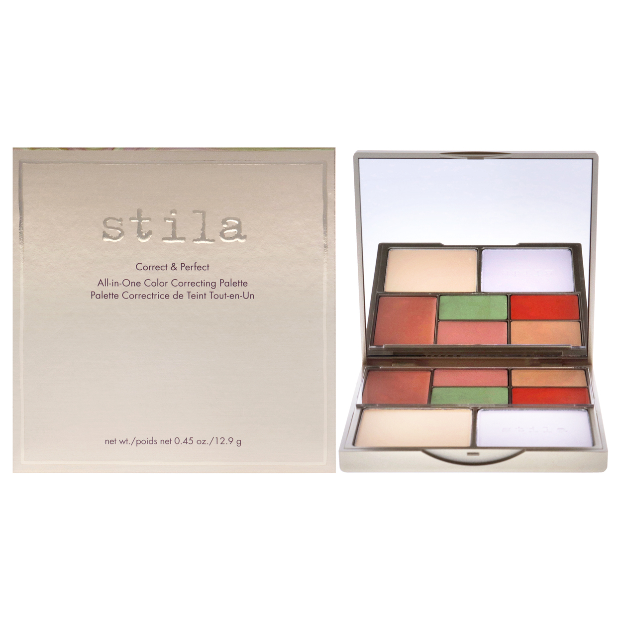 Stila Correct And Perfect All-In-One Color Correcting Palette Corrector 0.45 Oz