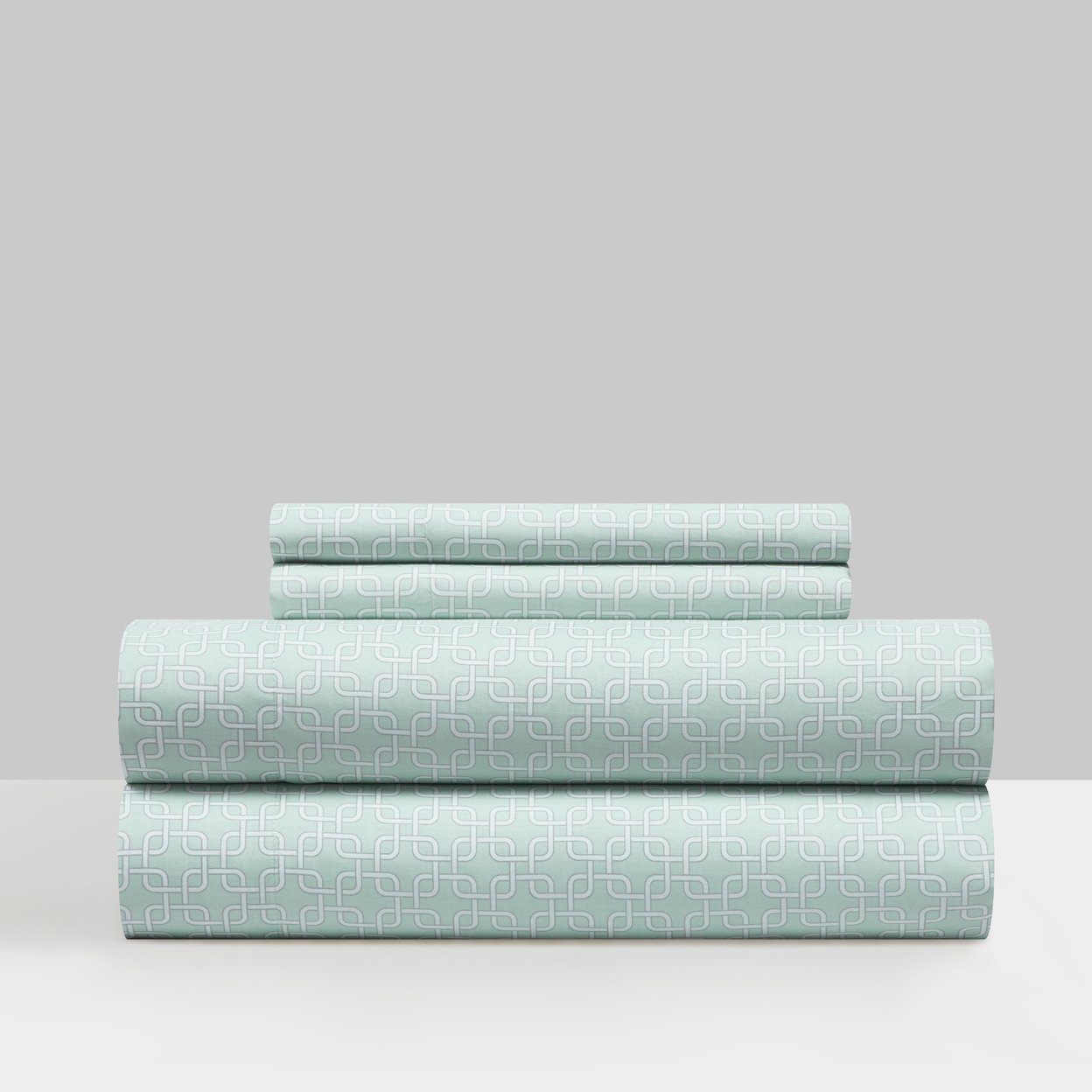 3 Or 4 Piece Silky Soft Brushed Microfiber Sheet Set - Lucille Blue, Twin Extra-long