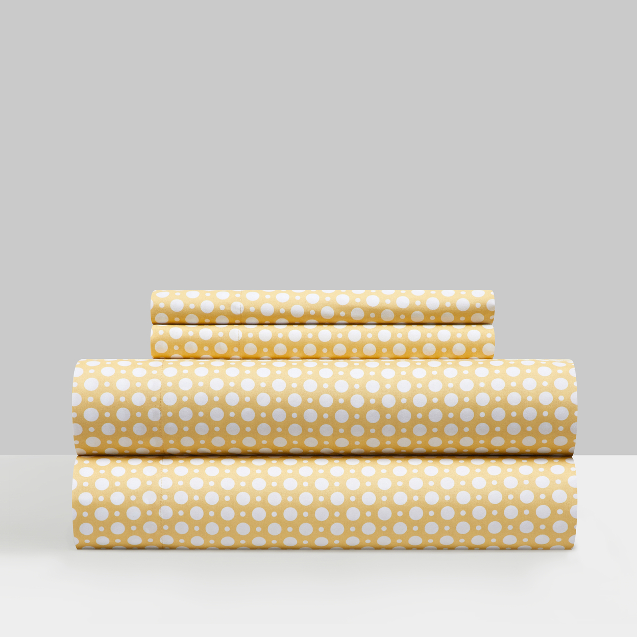 3 Or 4 Piece Silky Soft Brushed Microfiber Sheet Set - Rylie Yellow, Queen