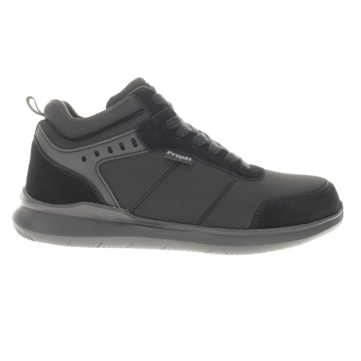 Propet Men's Viator Hi Sneaker All Black - MAA112MABL ALL BLACK - ALL BLACK, 8.5 X-Wide