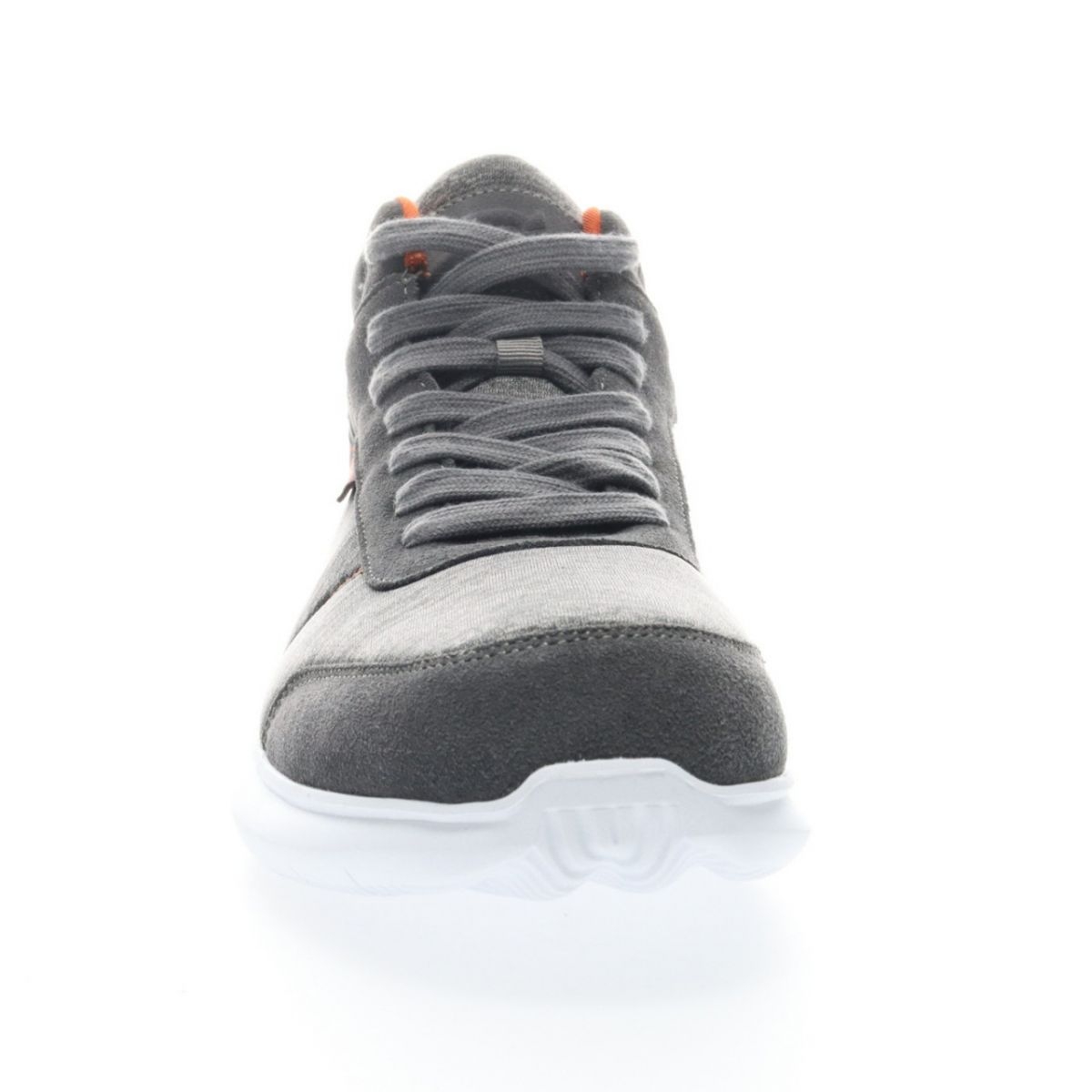 Propet Men's Viator Hi Sneaker Grey/Orange - MAA112MGOR Grey/orange - Grey/orange, 10 X-Wide