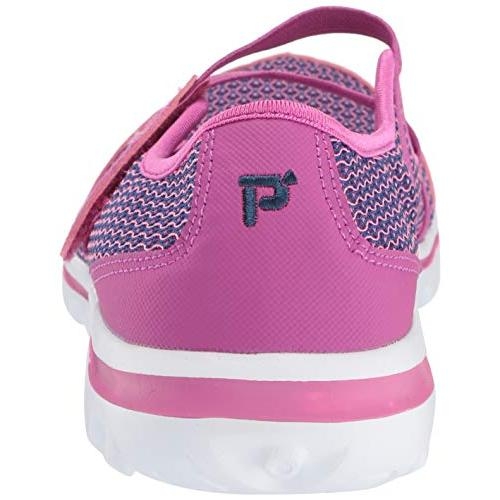 Propet Women's TravelActiv Mary Jo Sneaker, Purple PUR - PUR, 6.5-N
