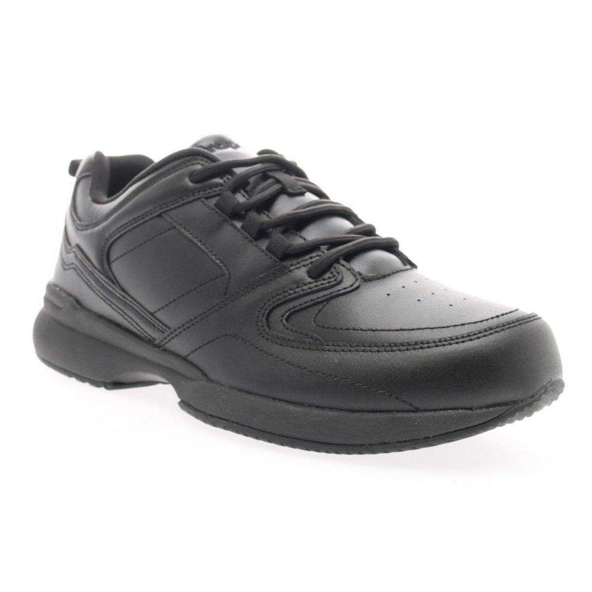 Propet Men's Life Walker Sport Sneaker Black - MAA272LBLK BLACK - BLACK, 17 X-Wide