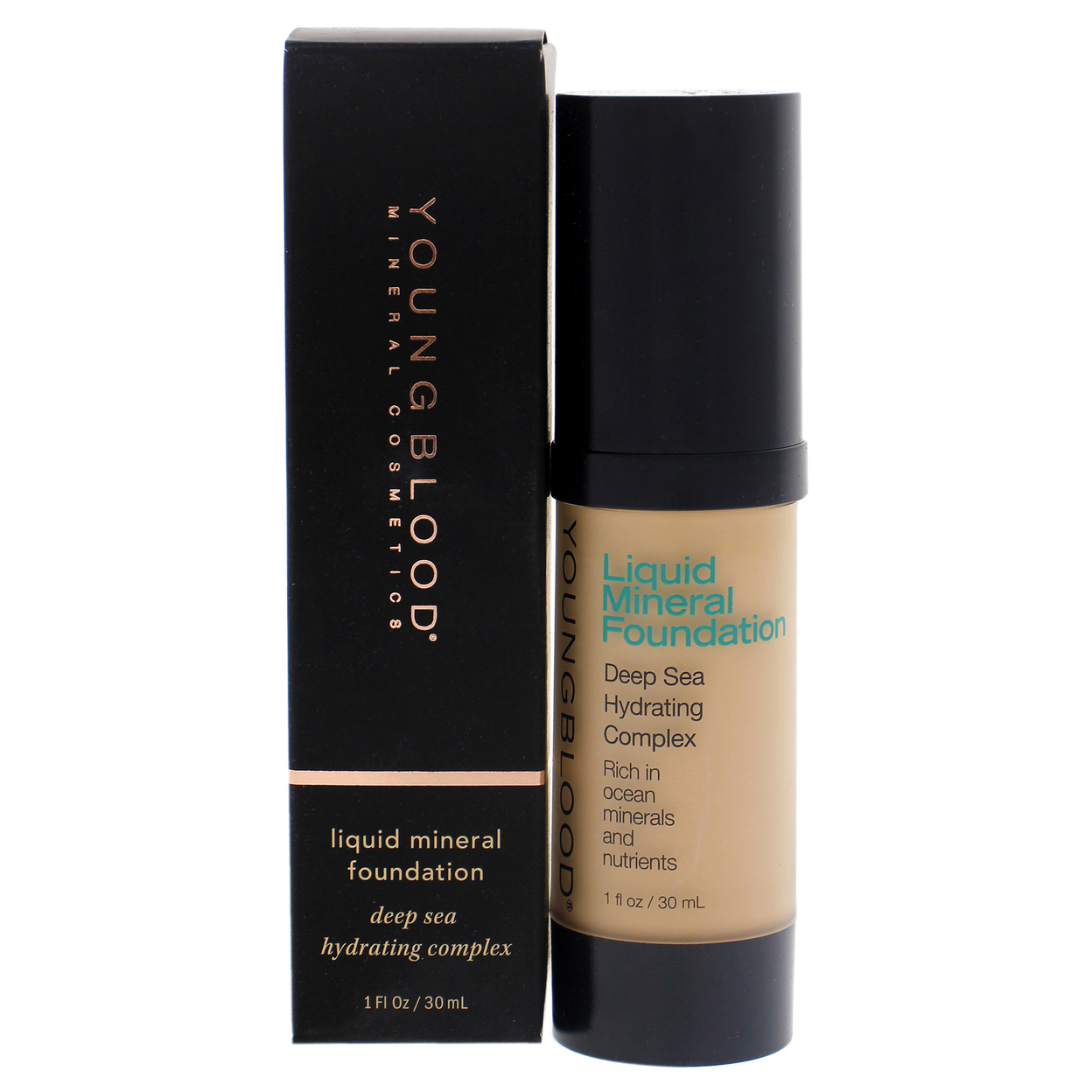 Youngblood Women COSMETIC Liquid Mineral Foundation - Shell 1 Oz