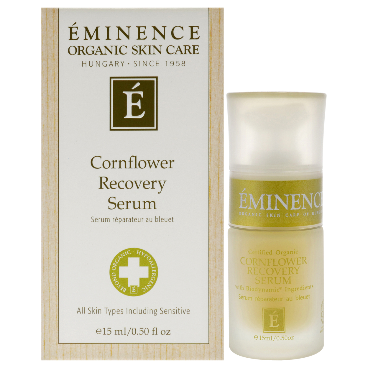 Eminence Unisex SKINCARE Cornflower Recovery Serum 0.5 Oz