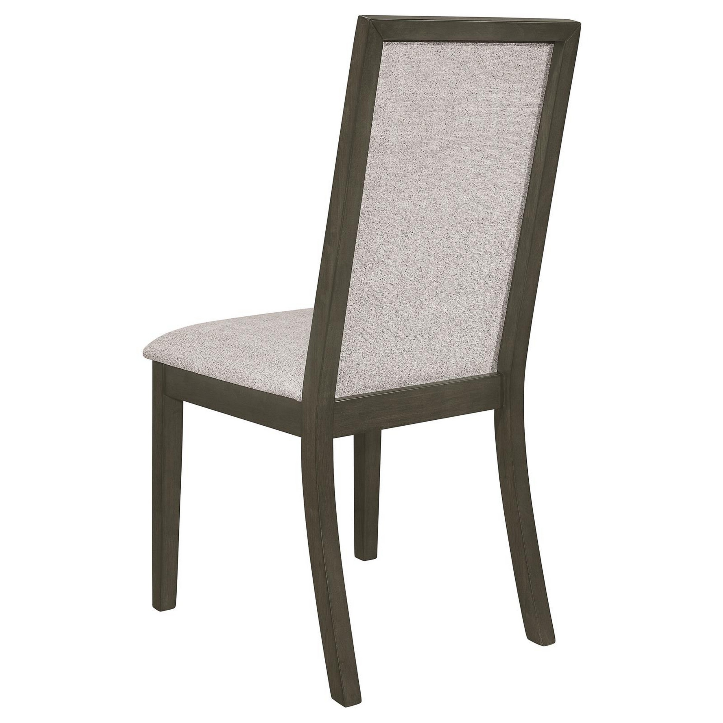 Cora 24 Inch Dining Chair, Set Of 2, Parson Style, Hardwood, Tall Back -Saltoro Sherpi