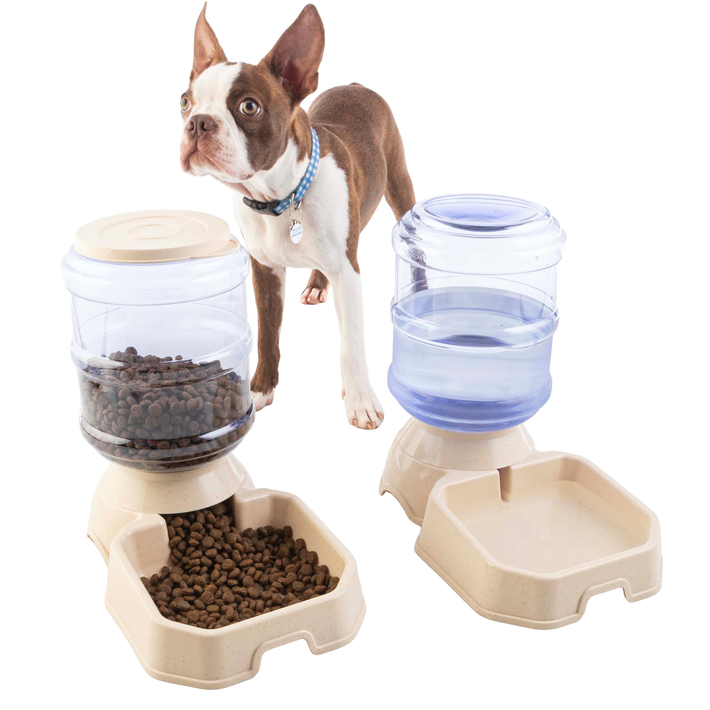 Automatic Cat Feeder And Water Dispenser Dog Food And Water Bowl For Dogs Cats
