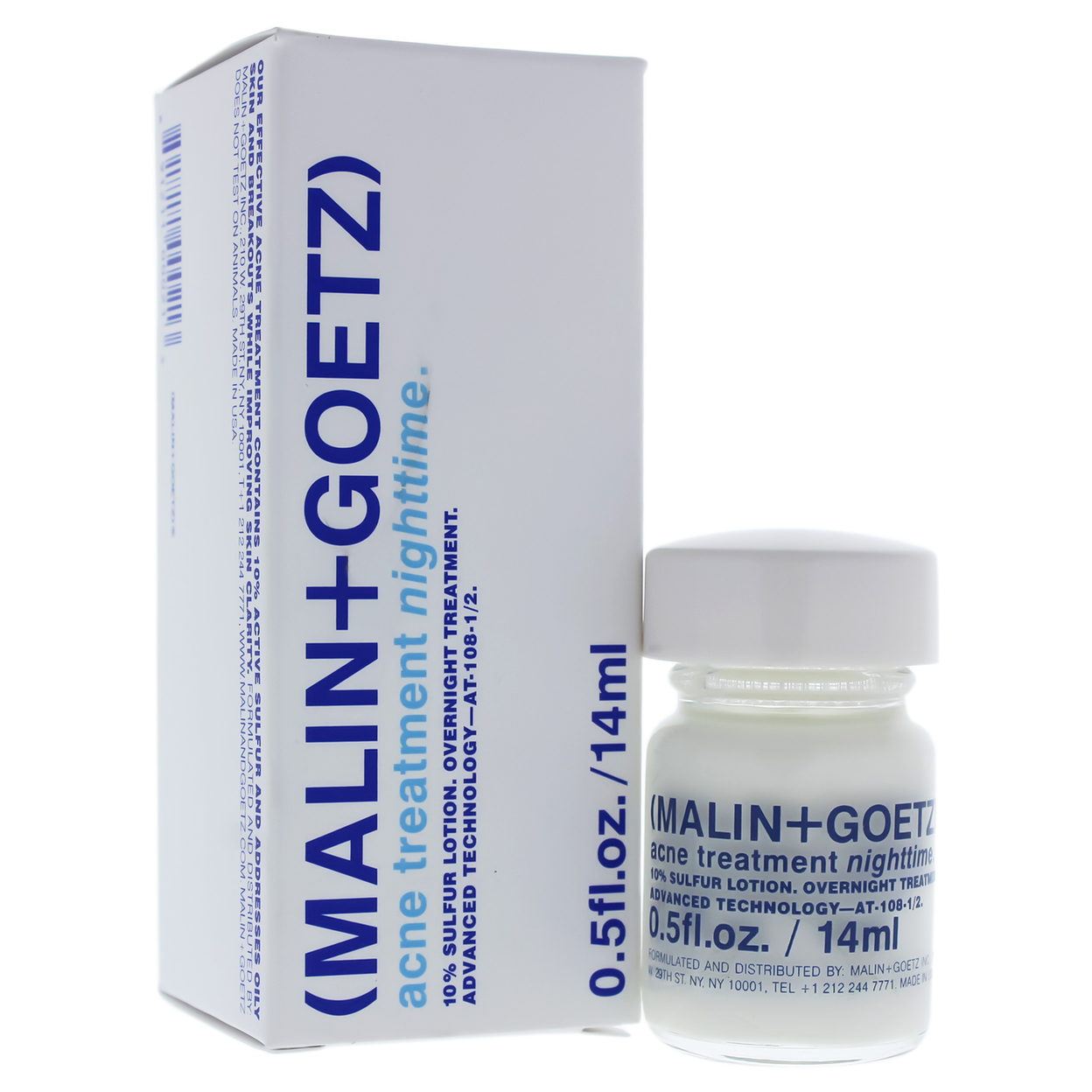Malin + Goetz Unisex SKINCARE Acne Nighttime Treatment 0.5 Oz