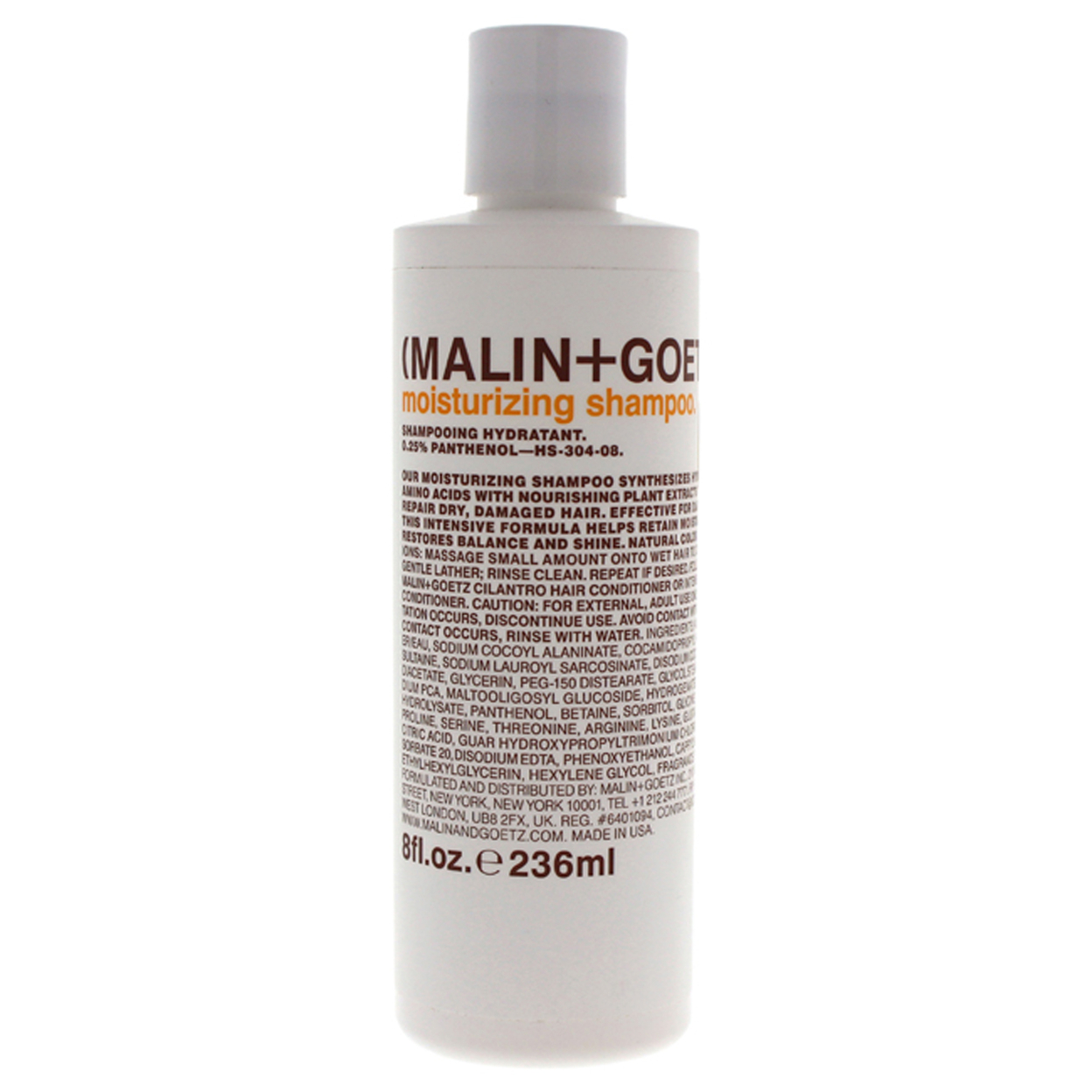 Malin + Goetz Unisex HAIRCARE Moisturizing Shampoo 8 Oz