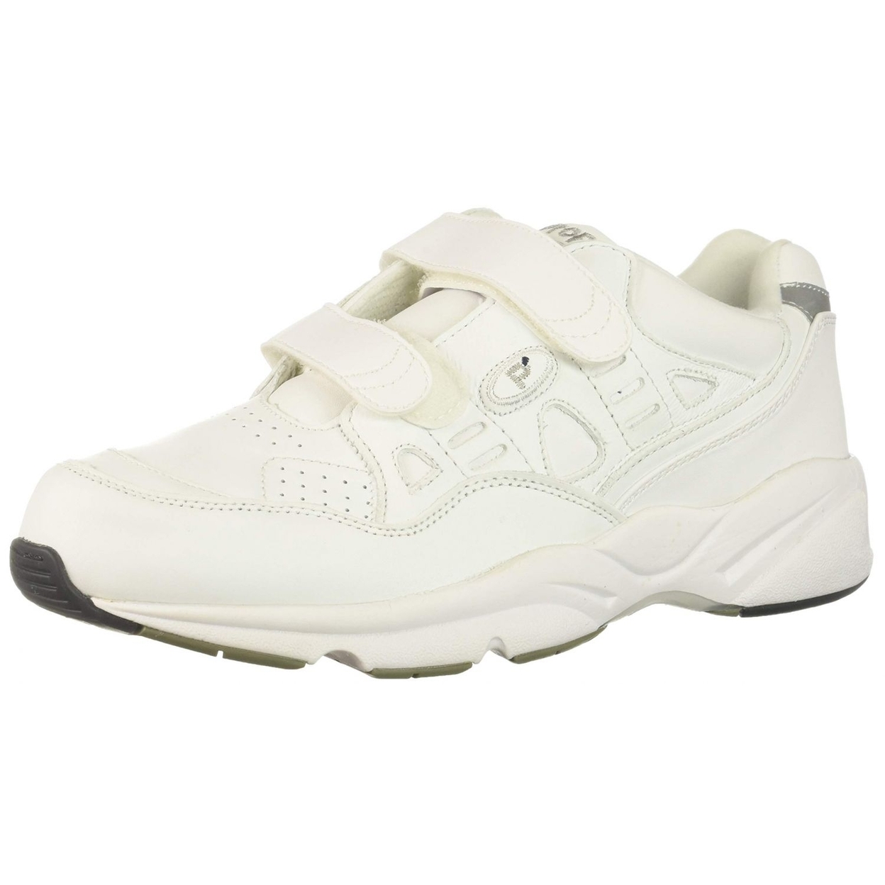 PropÃ©t Men's Stability Walker Strap Sneaker WHITE - WHITE, 8.5 XX-Wide