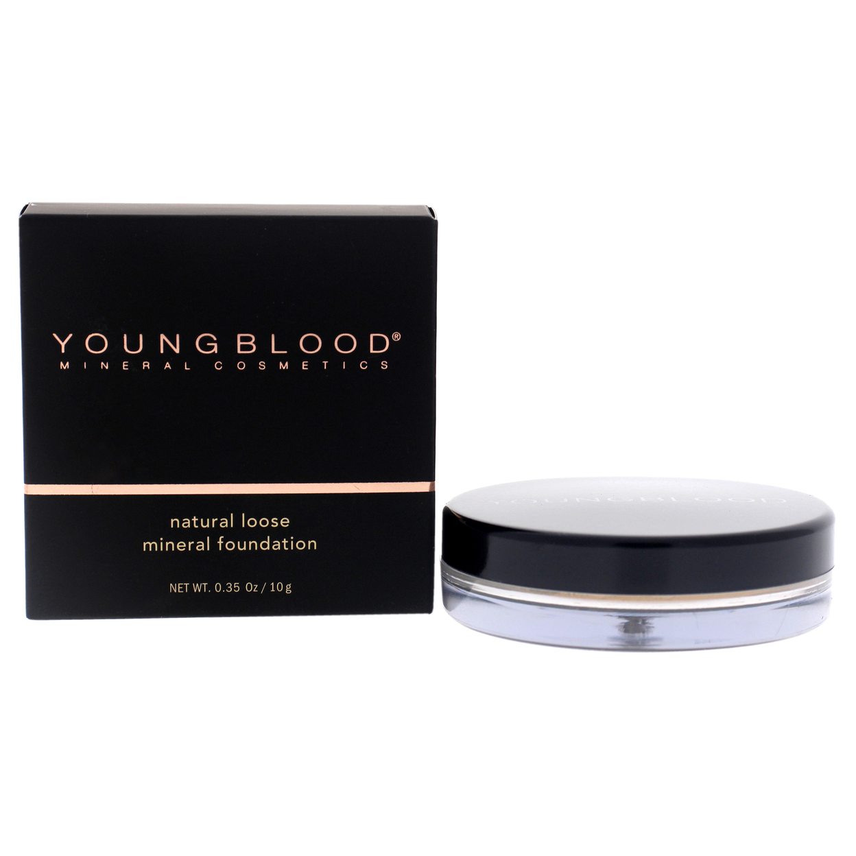 Youngblood Natural Loose Mineral Foundation - Barely Beige Foundation 0.35 Oz