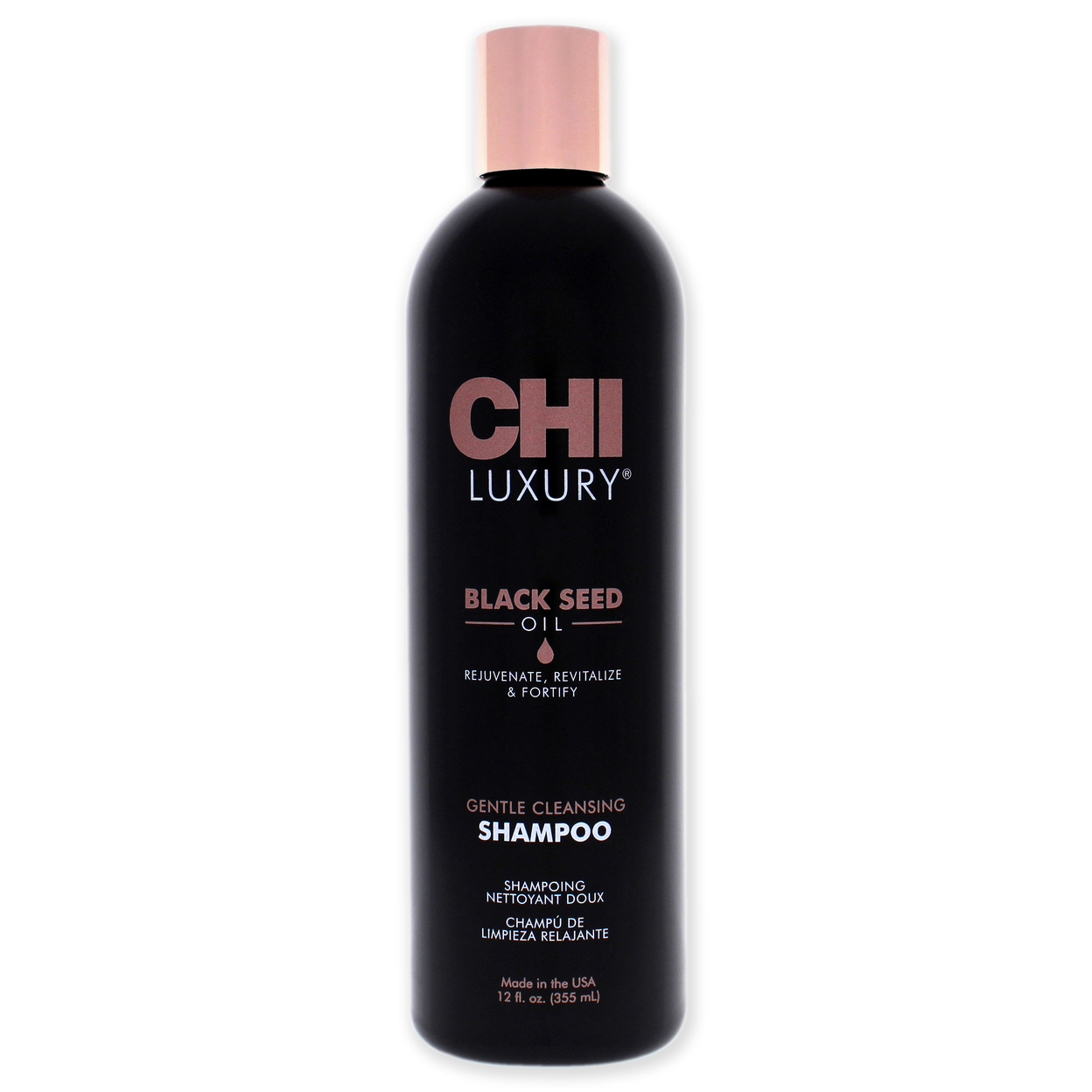 CHI Unisex HAIRCARE Luxury Black Seed Oil Gentle Cleansing Shampoo 12 Oz