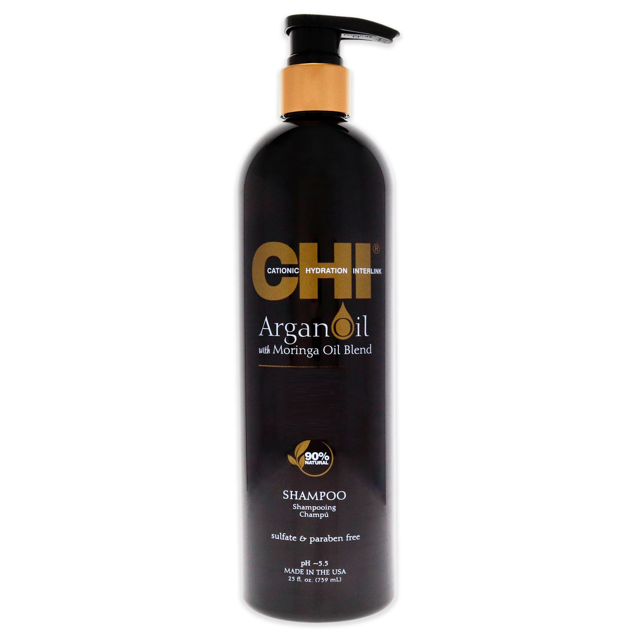 CHI Unisex HAIRCARE Argan Oil Plus Moringa Oil Shampoo 25 Oz