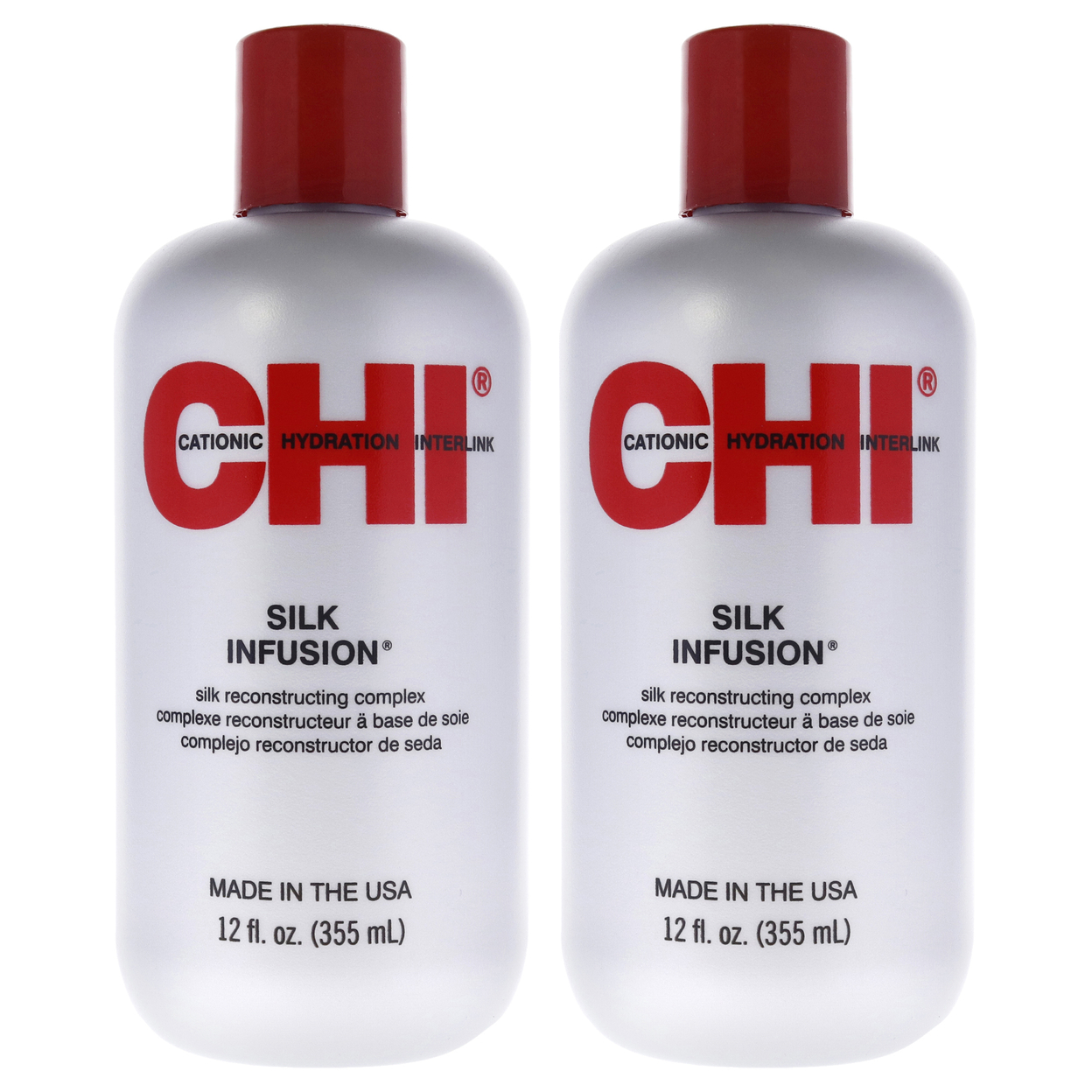 CHI Silk Infusion Silk Reconstructing Complex - Pack Of 2 12 Oz