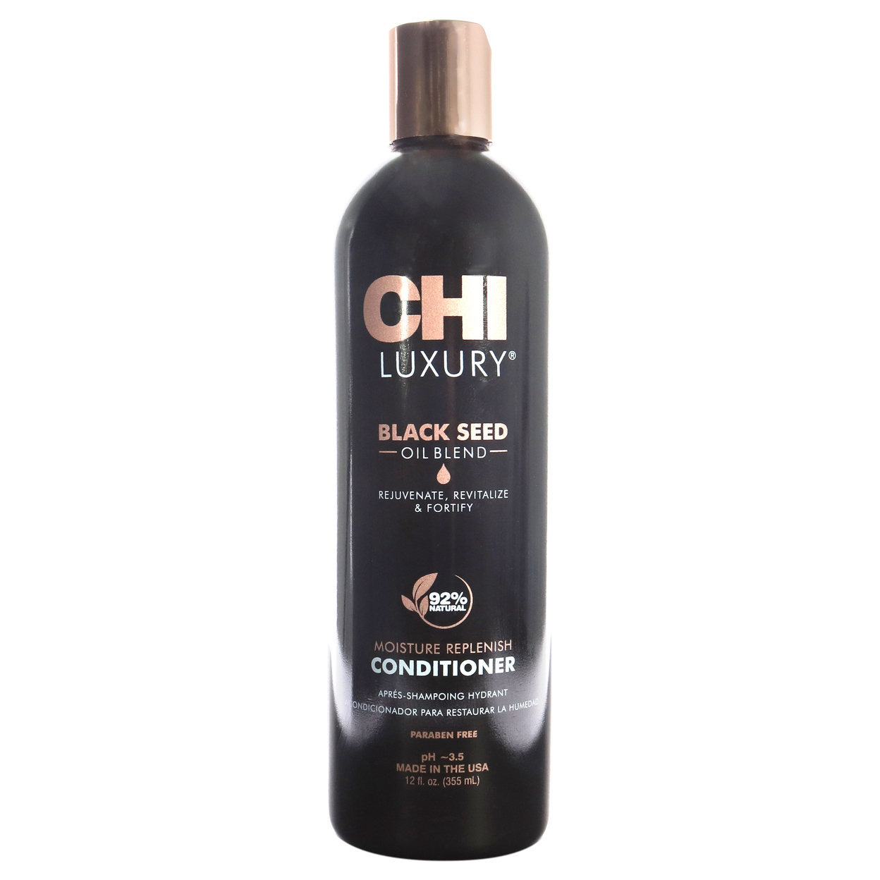 CHI Unisex HAIRCARE Luxury Black Seed Oil Moisture Replenish Conditioner 12 Oz