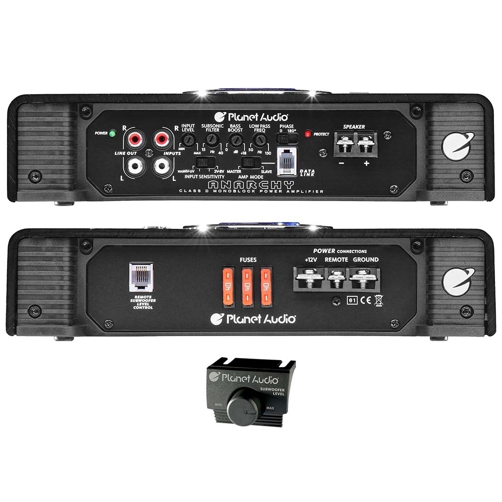 Planet Audio AC4000.1D Anarchy Series Car Audio Amplifier