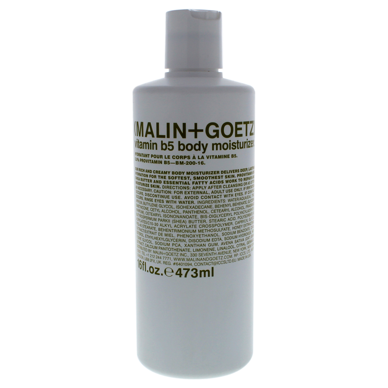 Malin + Goetz Unisex BATHBODY Vitamin B5 Body Moisturizer 16 Oz
