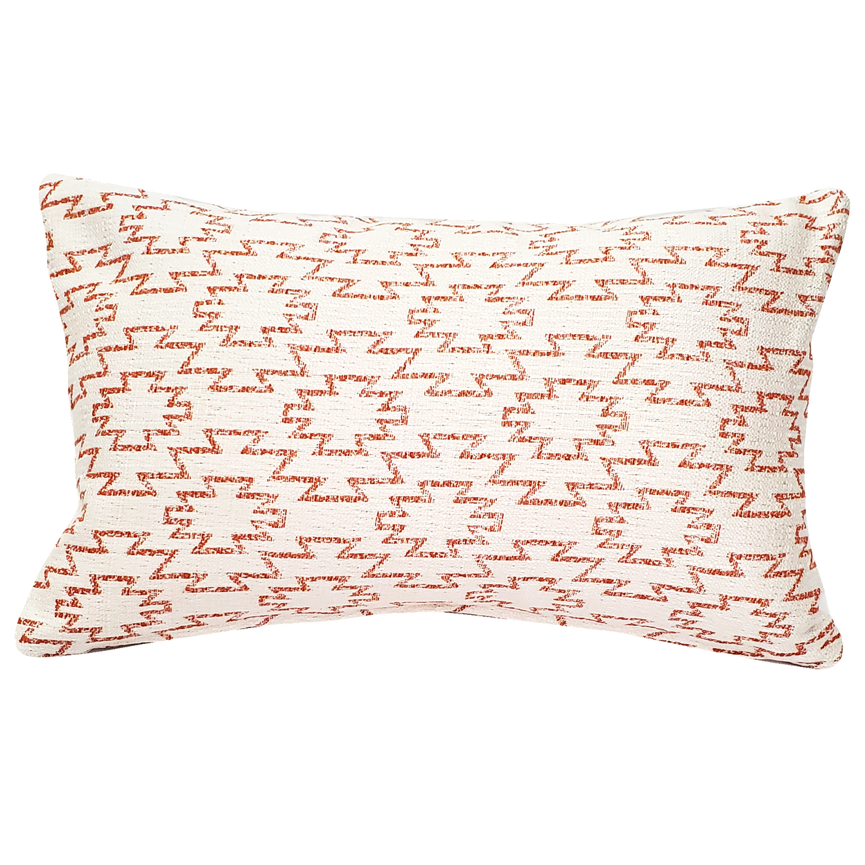 Mirador Rosa Geometric Outdoor Pillow 12x19, With Polyfill Insert