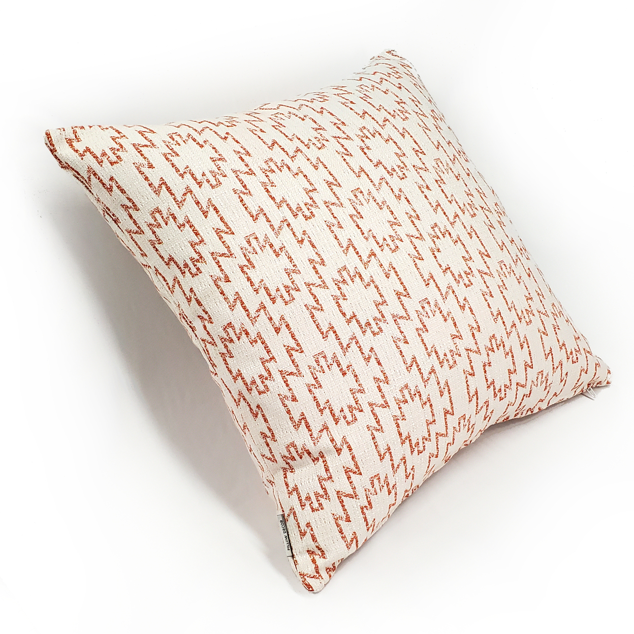 Mirador Rosa Geometric Outdoor Pillow 19x19, With Polyfill Insert