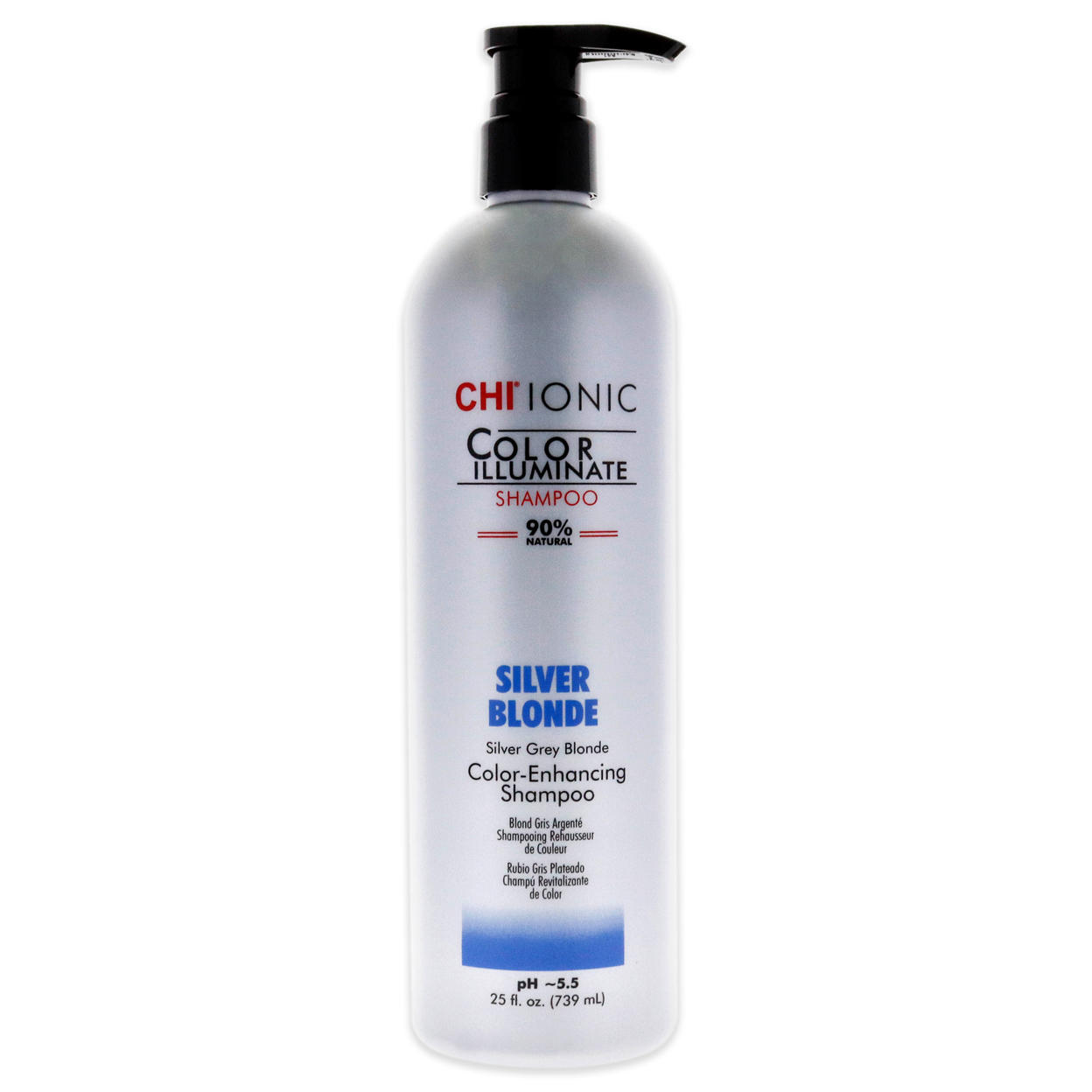 CHI Ionic Color Illuminate Shampoo - Silver Blonde 25 Oz