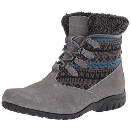 Propet Women's Delaney Alpine Fashion Boot Grey - Grey, 7 X-Wide
