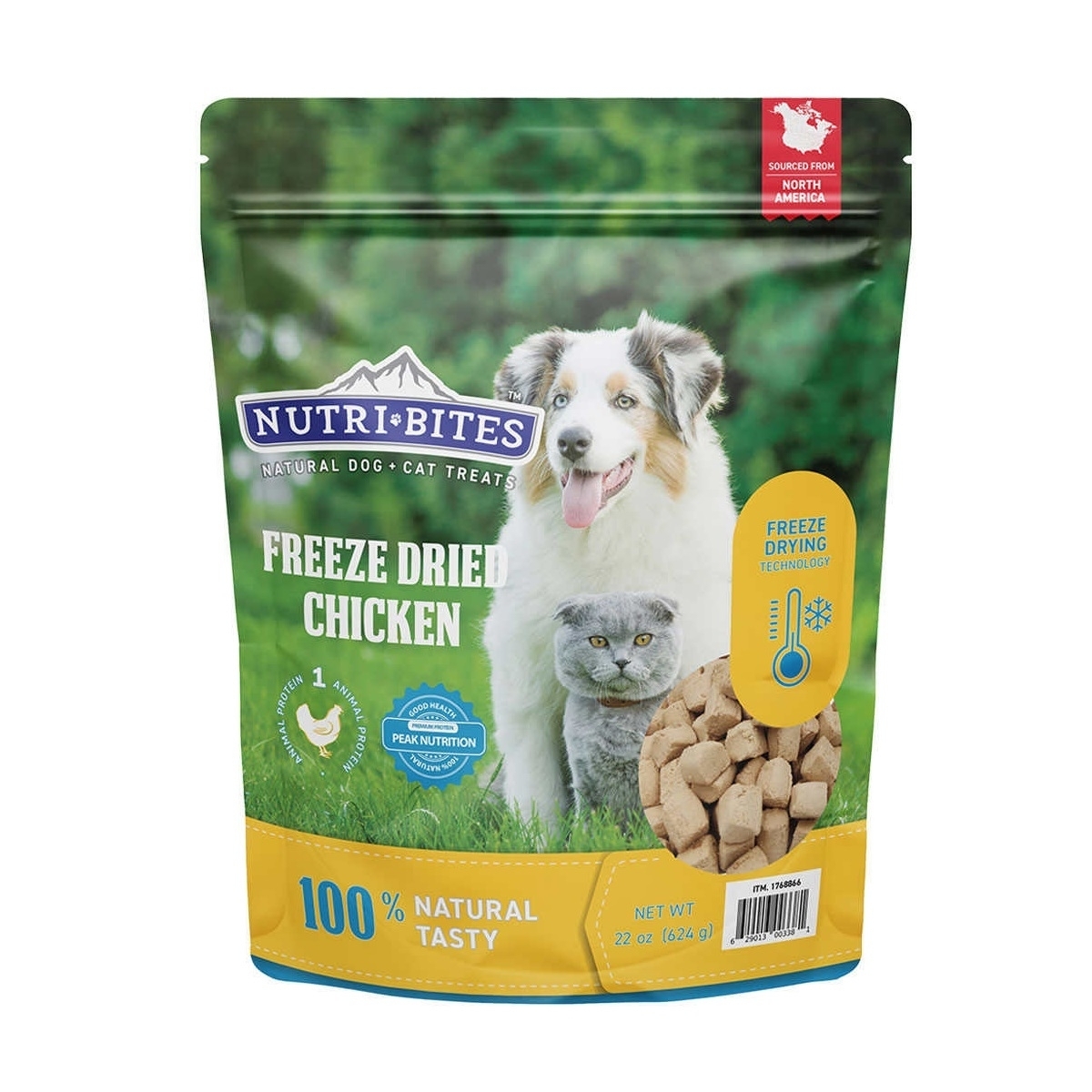 Canature NutriBites Freeze Dried Chicken Dog And Cat Treat, 22 Ounce