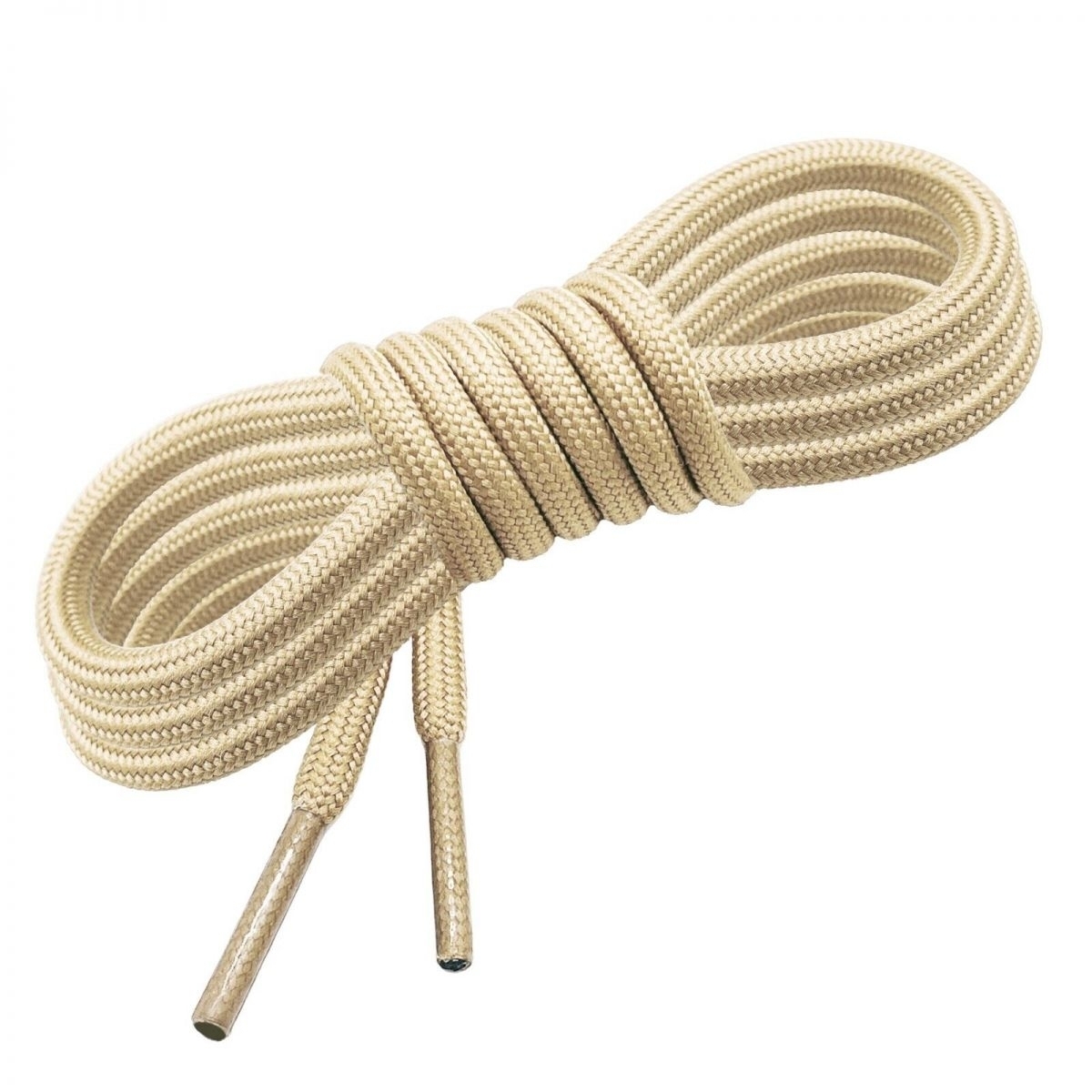 36-inch Replacement Round Shoe Laces Beige (1 Pair) - 36-ROPE BEIGE 36 Inch BEIGE