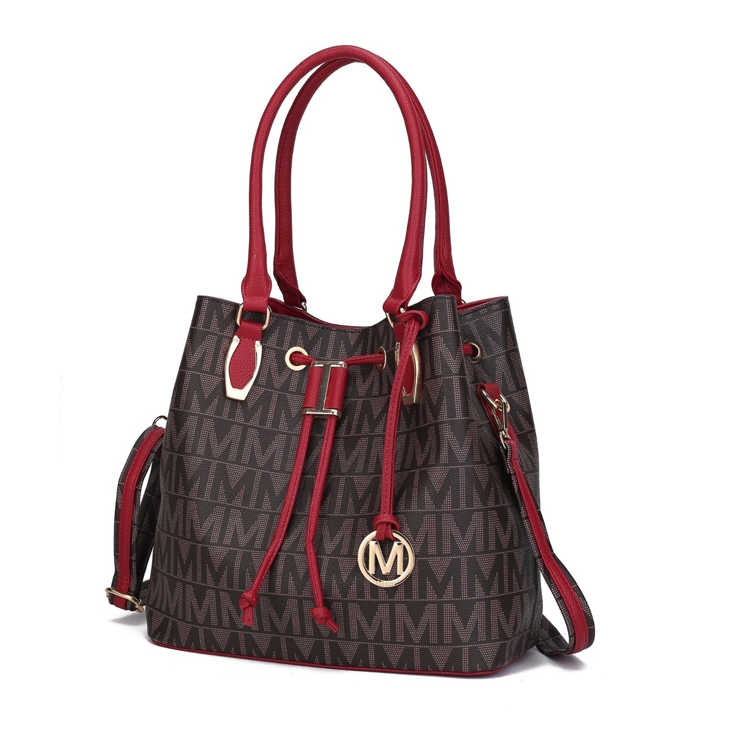 MKF Collection Jane Vegan Leather Tote Handbag By Mia K. - Red