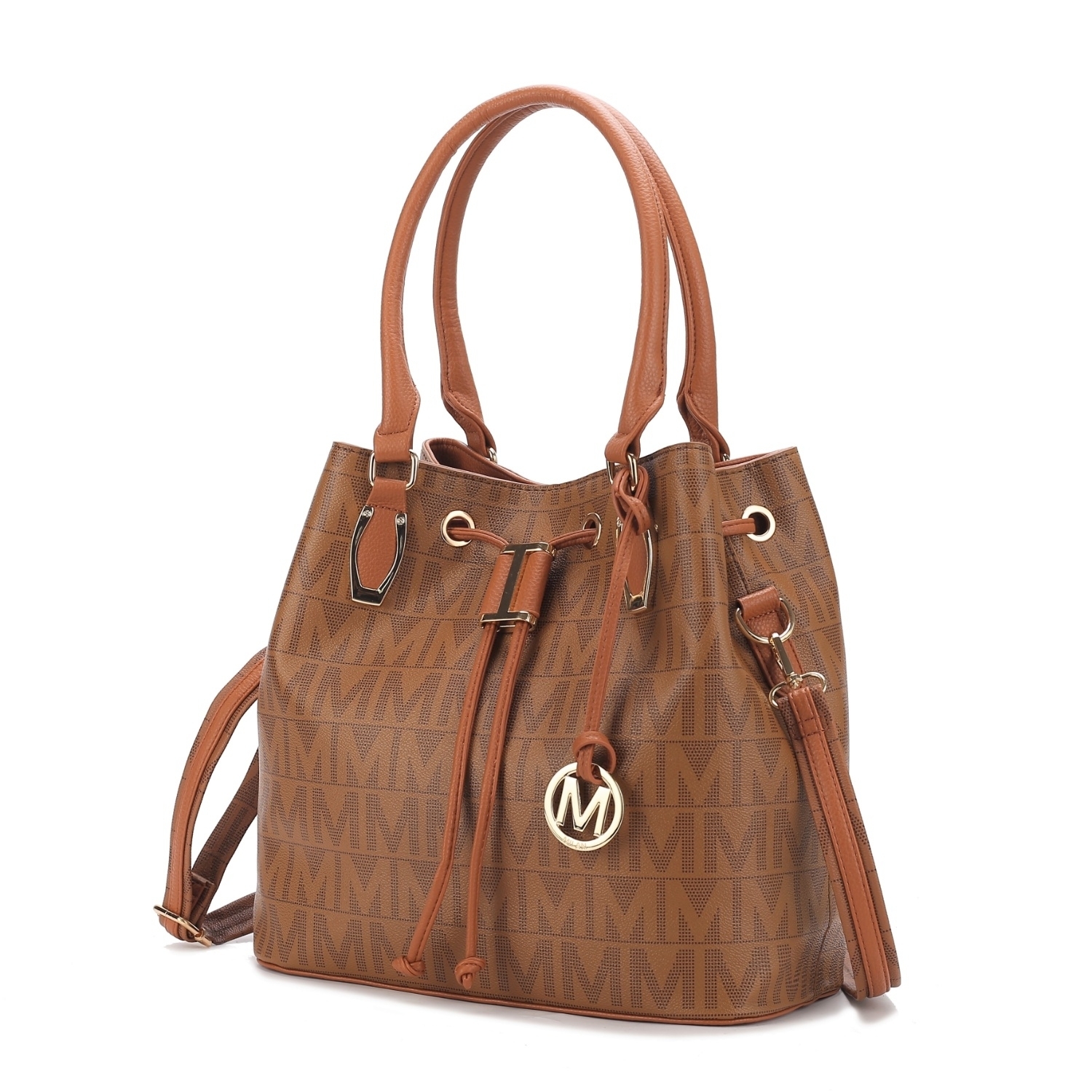 MKF Collection Jane Vegan Leather Tote Handbag By Mia K. - Tan