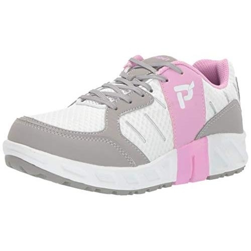PropÃ©t Women's Matilda Sneaker WPI - White/Pink, 6 X-Wide