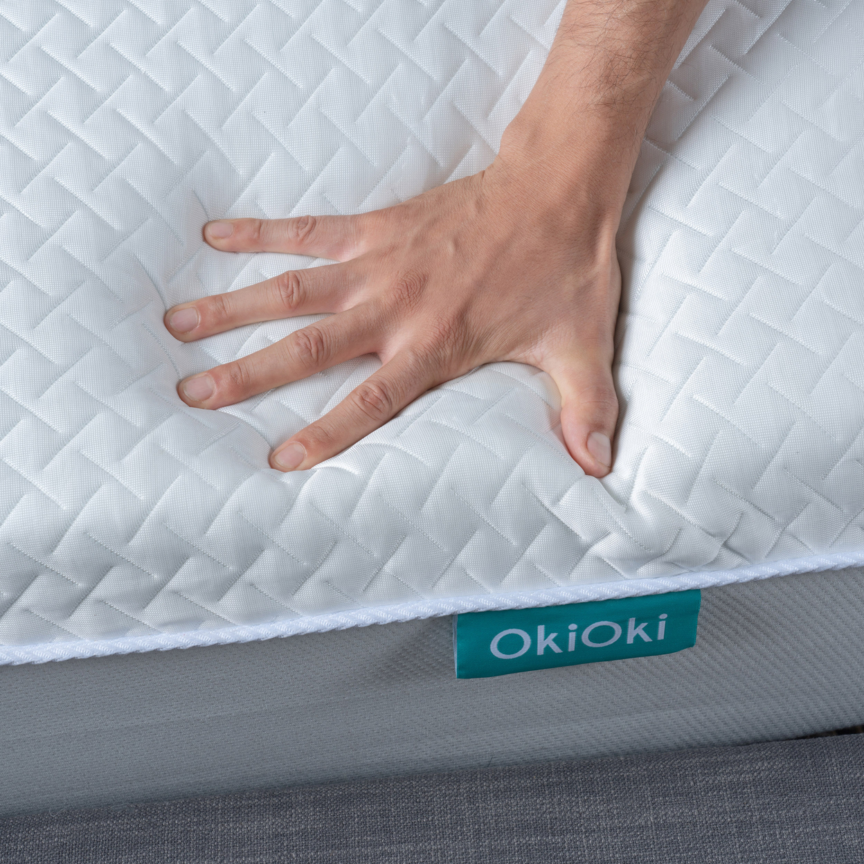 OkiOki 11 Inch OkiEasy Hybrid Pocket-Coil And Foam King Mattress In A Box, Medium Soft