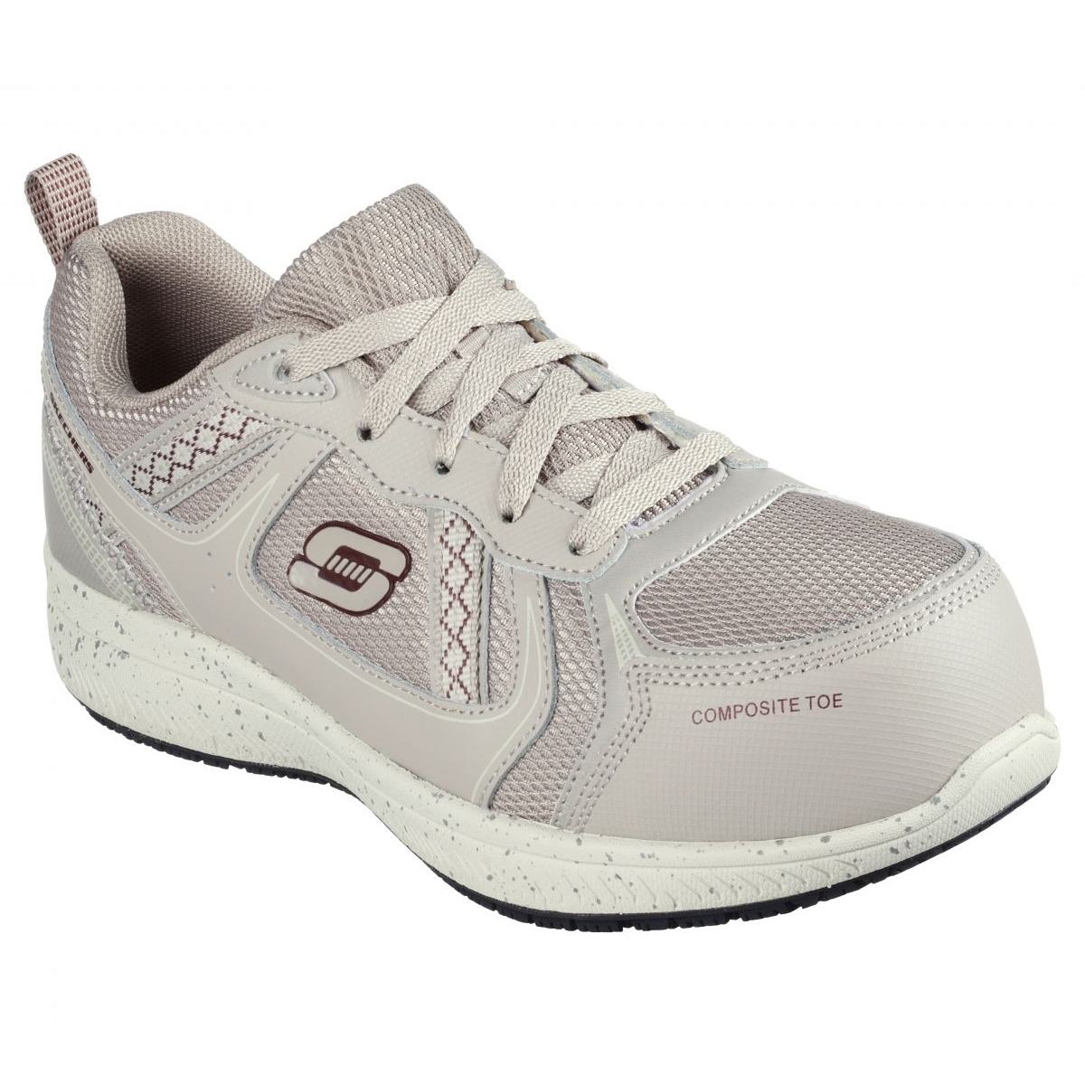 Skechers ELG-5 - Composite Toe TAUPE - TAUPE, 10