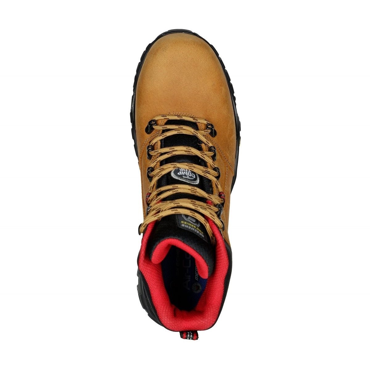 Skechers Men's, Treadix Goodyear Comp Toe Work Boot BROWN - Tan, 11.5